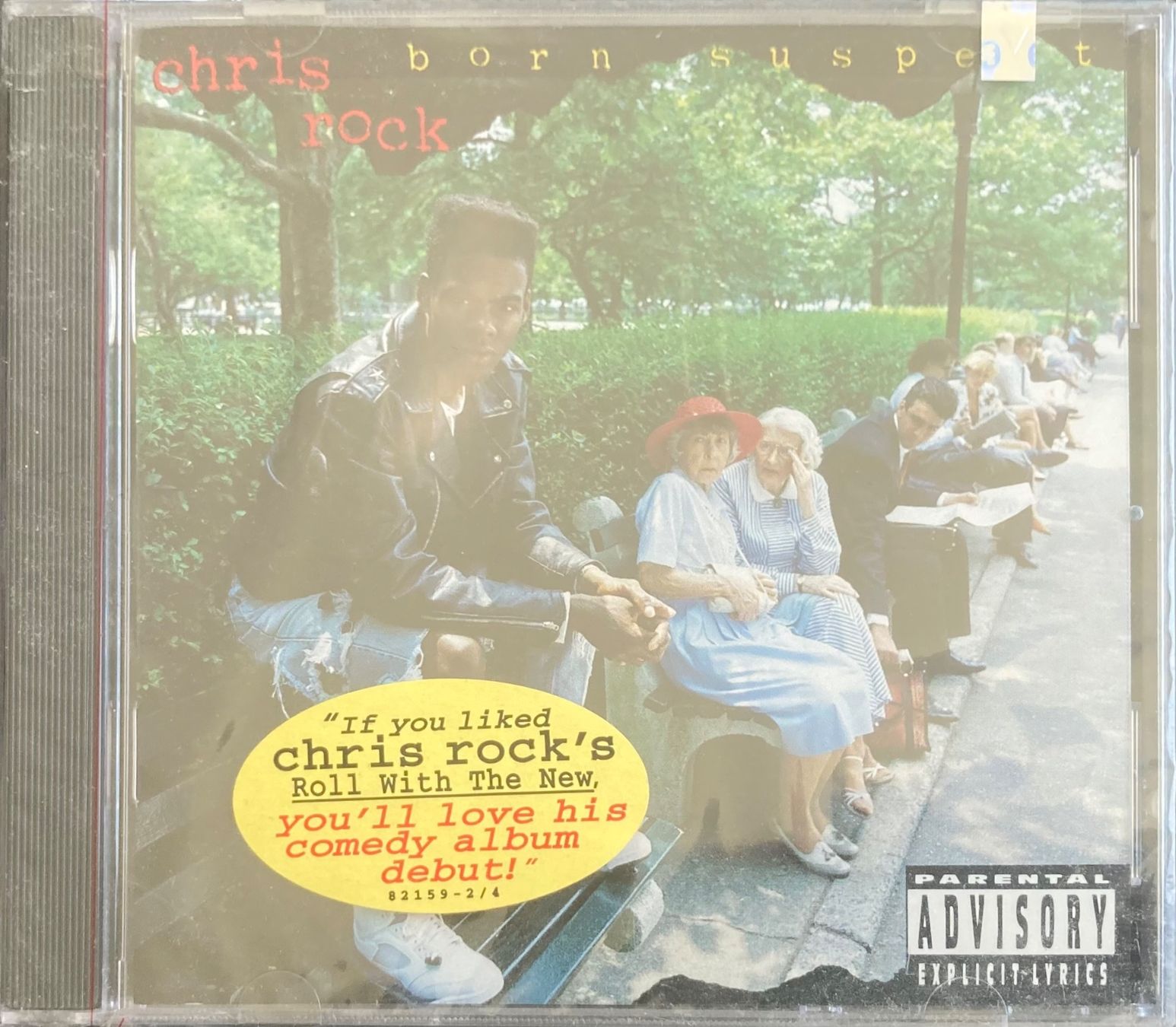 CD: CHRIS ROCK - BORN SUSPECT – Nuovo e nell'imballaggio originale da Poliez-Pittet venduto da Newtown-Records