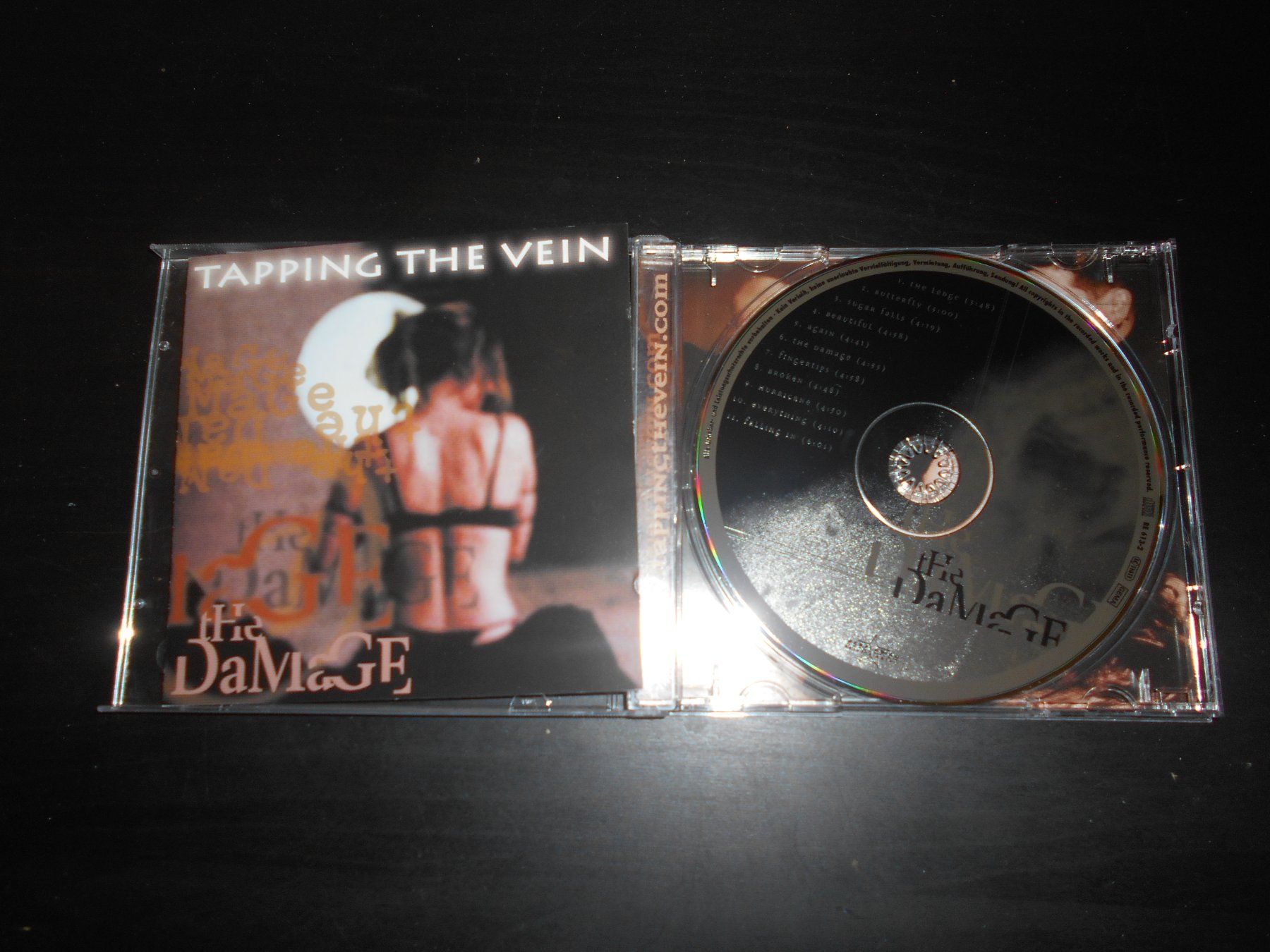 CD: Tapping The Vein – The Damage / 2002 – Usato da Aarberg venduto da witchhunter01