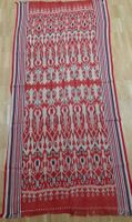Ikat Tuch Sarawak (Borneo) 80er Jahre Pflanzenmotive 174 cm