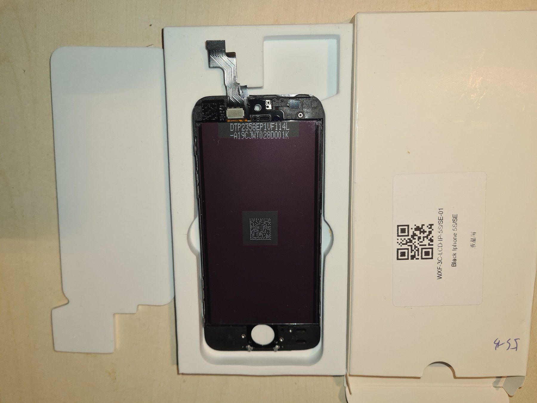 Monitor: Apple iPhone SE 2016 LCD Display Digitizer Schwarz – Nuovo e nell'imballaggio originale da Nyon venduto da gss_7jsq