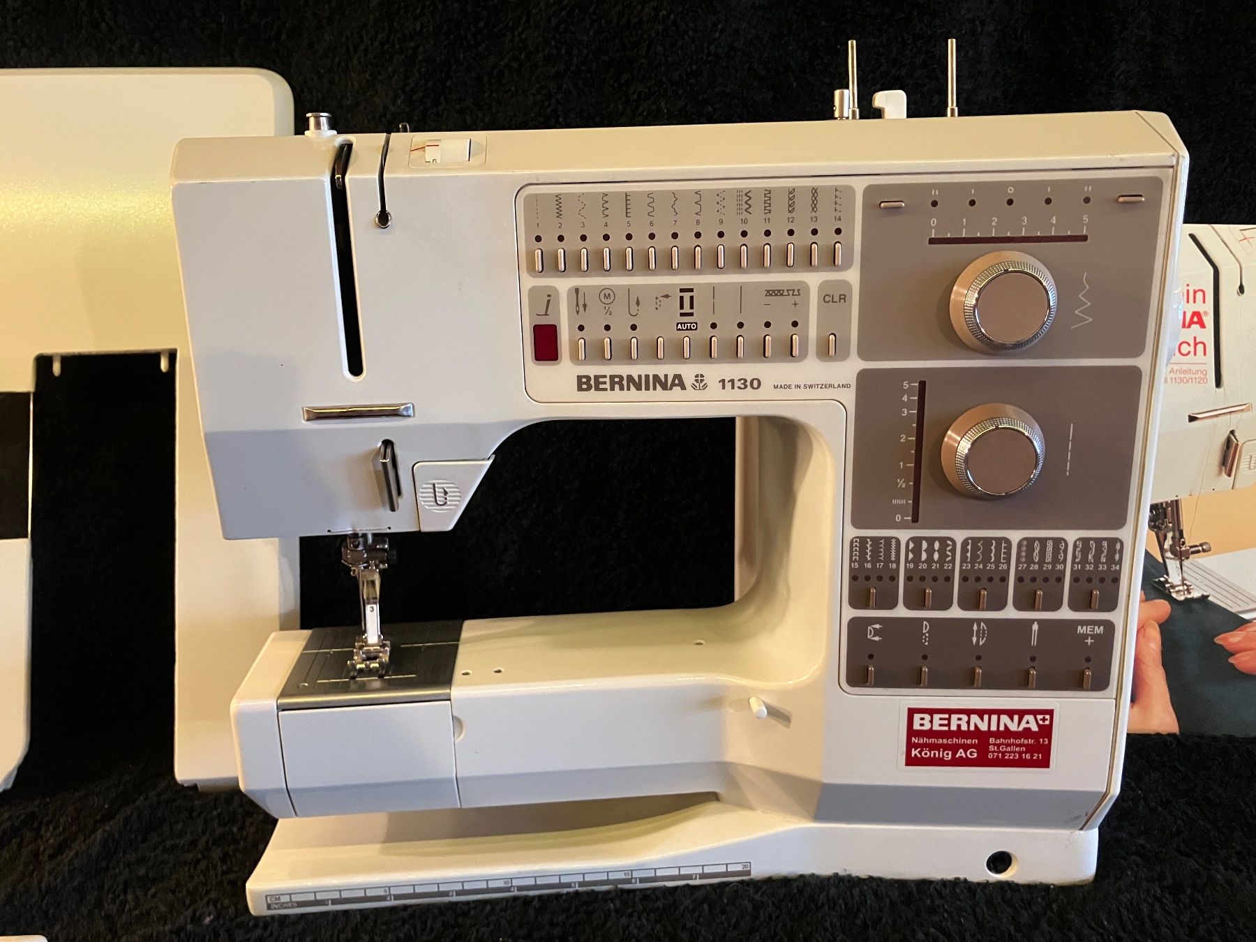 Bernina Macchine da cucire: Bernina 1130 – Usato da Trogen venduto da FraxinusExcelsior 1