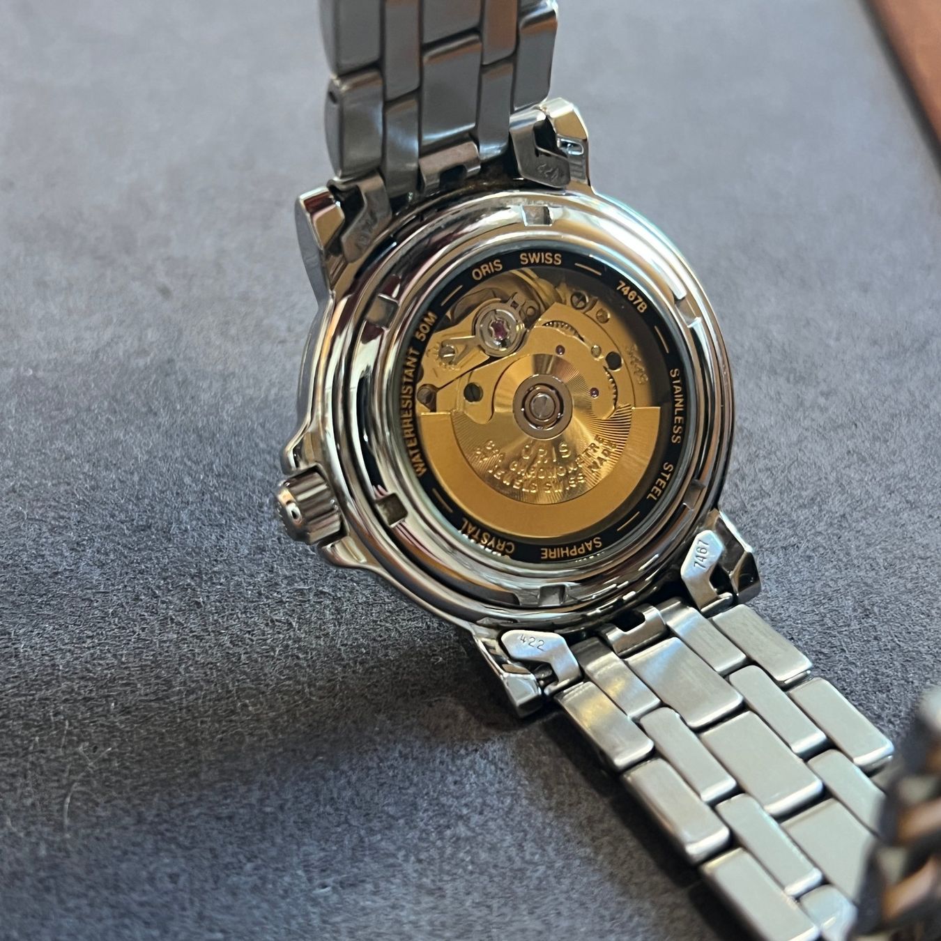 Oris Montres: Oris Pointer Date Automatic Small Second 7467 – D'occasion à Carouge GE par Watchaser 4