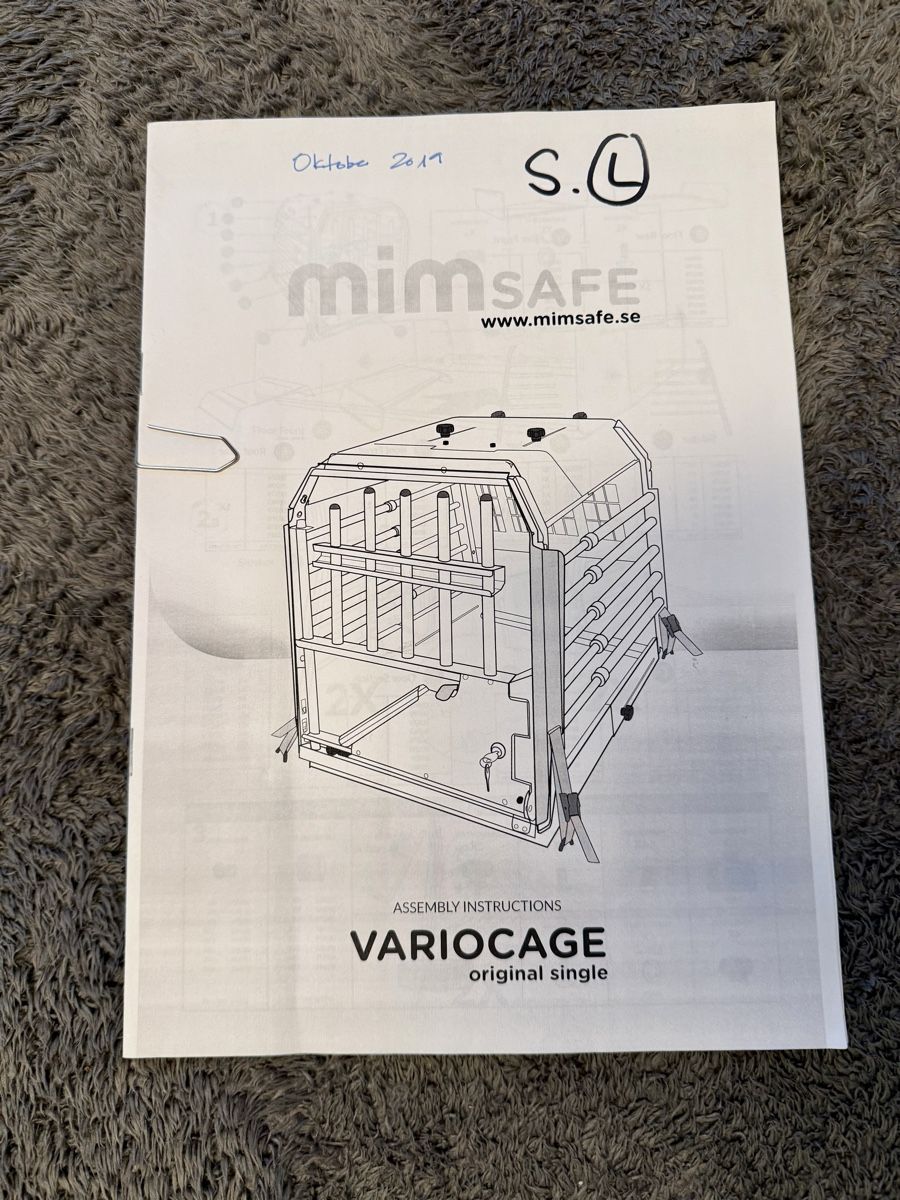 Käfige, Transport & Sicherheit: MIM Safe Variocage Hundebox Gr. SL – Gebraucht aus Adetswil von Yuma713 1