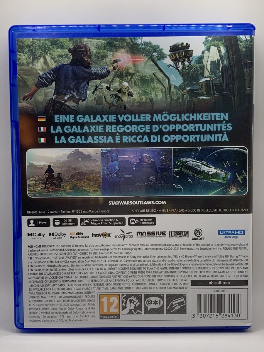 Sony Giochi: Star Wars Outlaws - PS5 – Usato da Ostermundigen venduto da RG-Collector 1