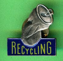 RECYCLING  silbern