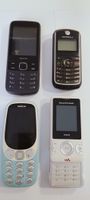 4x Vintage Handys Nokia,Motorola,Sony Ericsson 