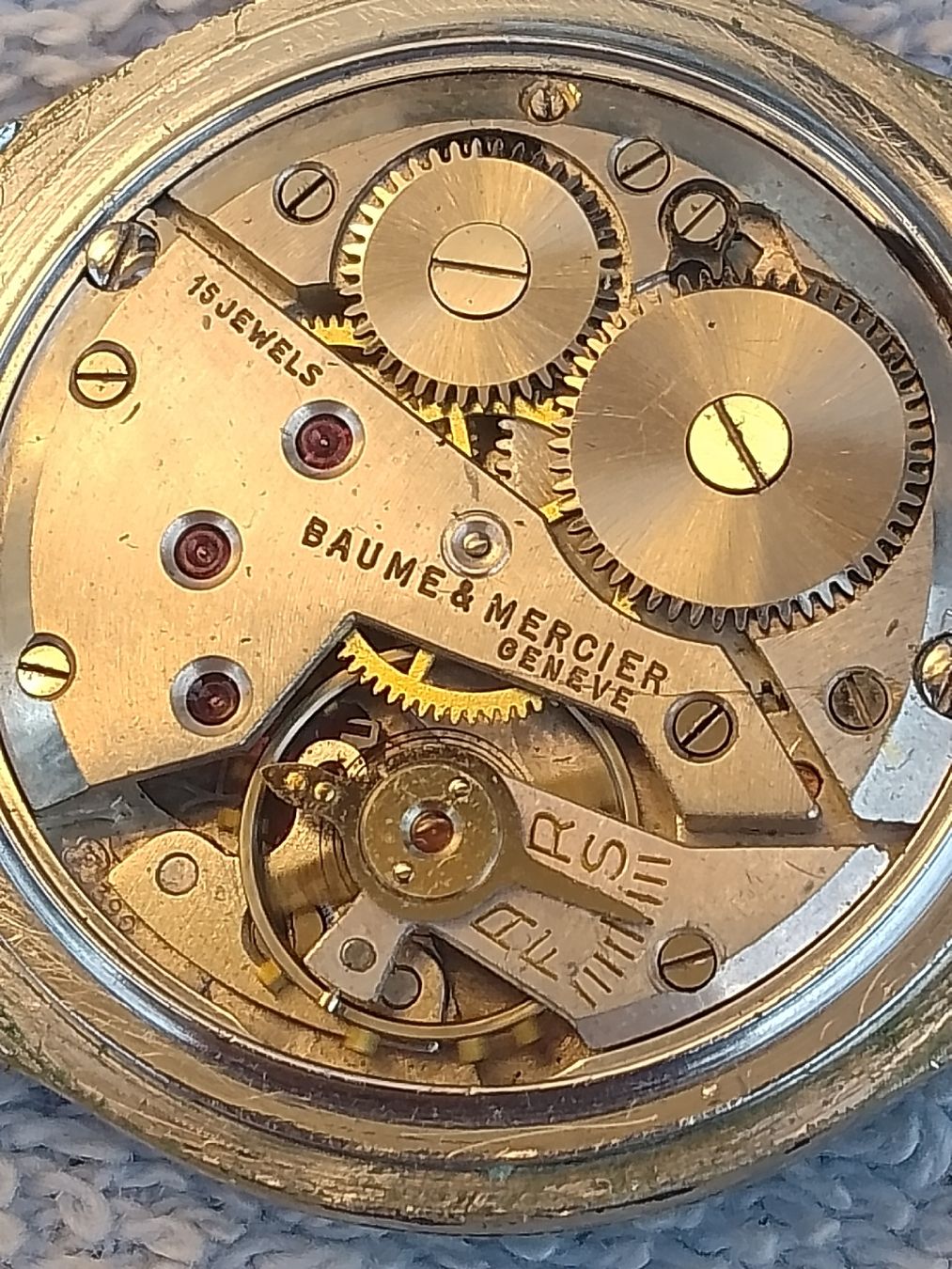 Baume & Mercier Orologi: Baume et Mercier Antik 34 mm läuft  – Usato da Agno venduto da sam2608 8