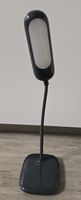 LED Schreibtischlampe schwarz mit Schwanenhals