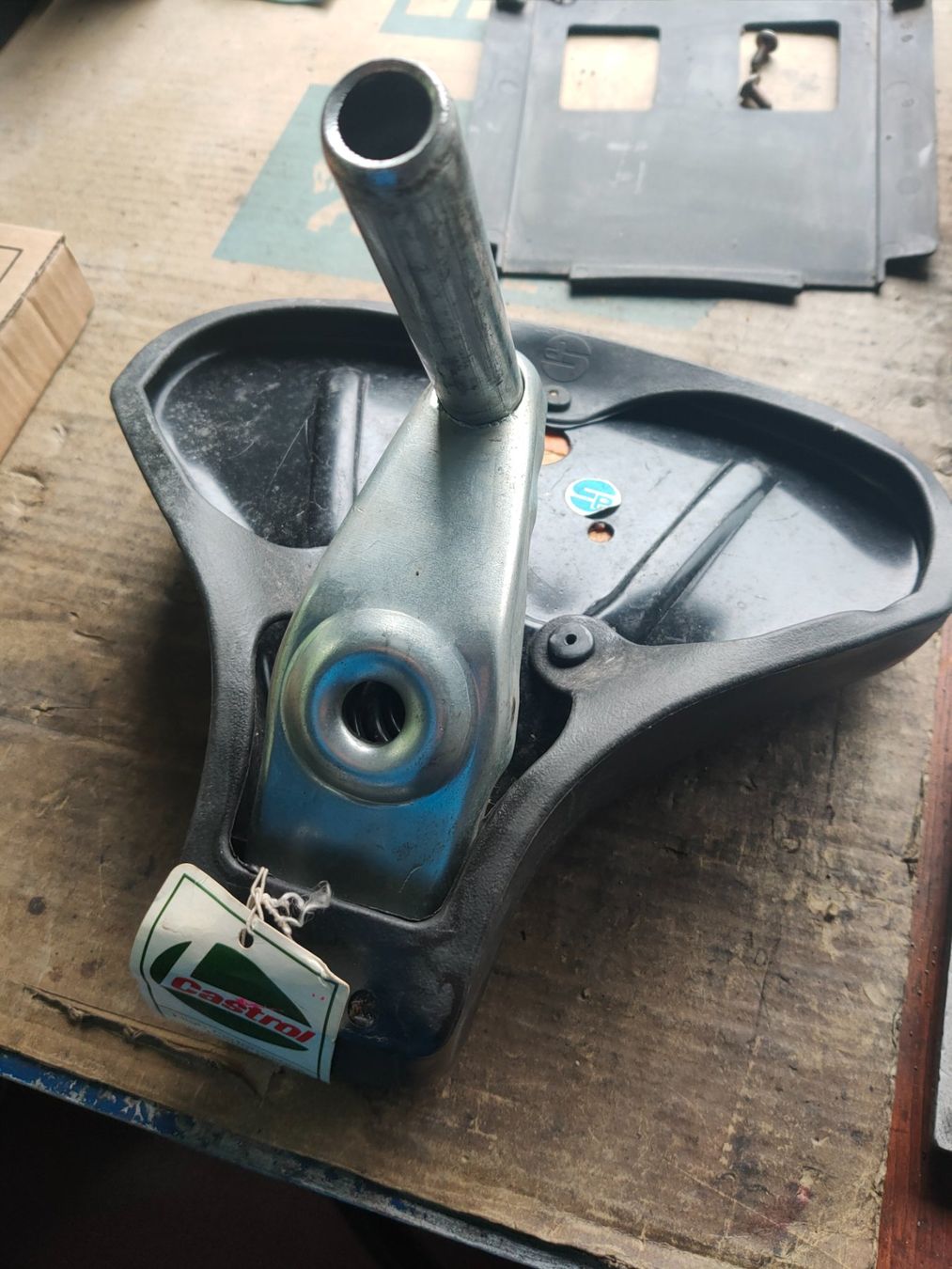 Piaggio Parti ricambio per ciclomotori: Originaler Sattel Piaggio Ciao – Usato da Worb venduto da peugeot85 3