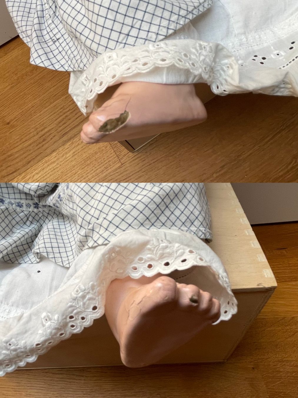 Puppen: Antike Puppe mit Echthaaren – Gebraucht aus Aarau von Chicca2006 6