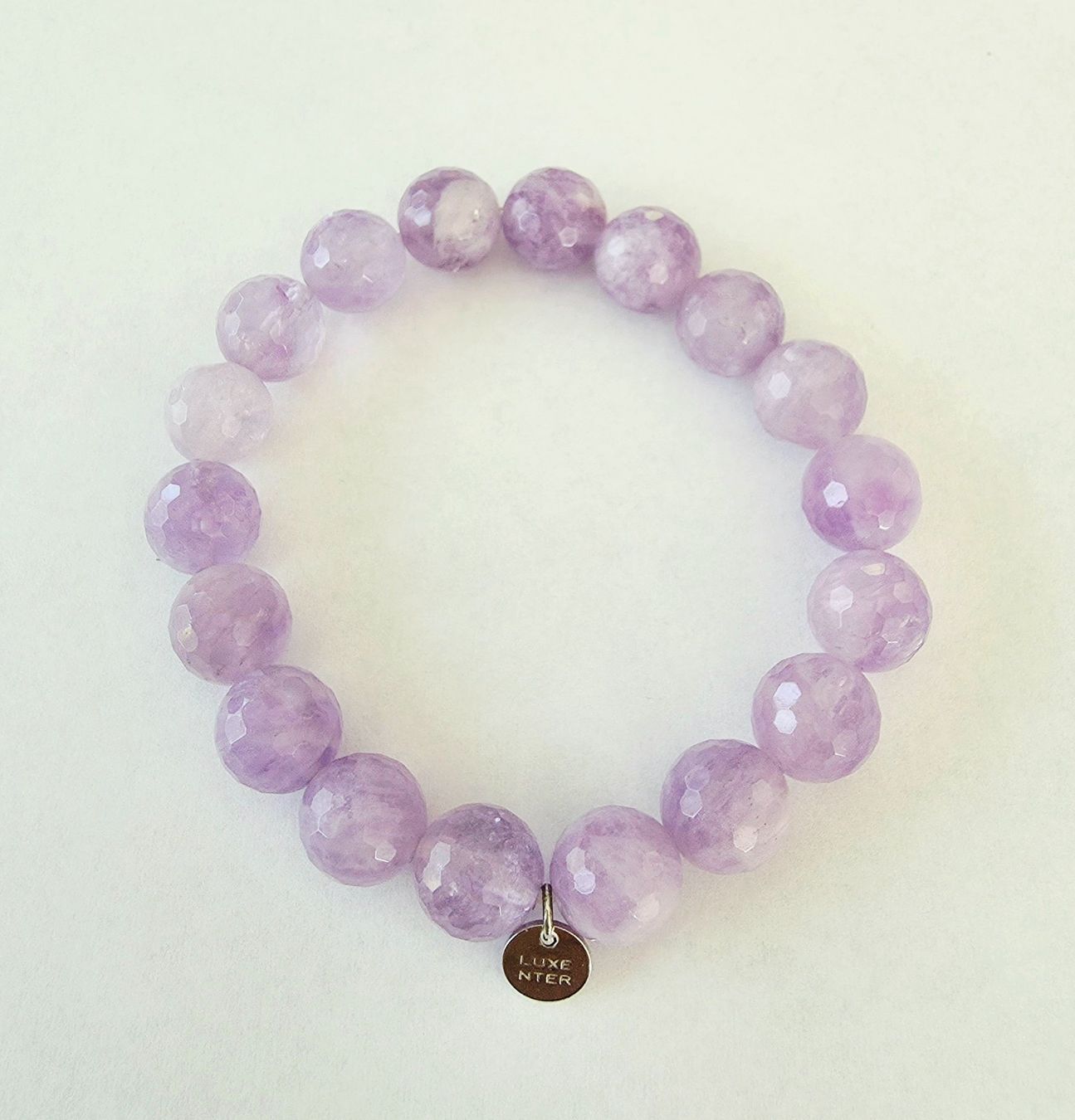 Bracciali & Braccialetti: Helles Amethyst-Edelstein Armband Silber 925 Plättchen - neu – Nuovo e nell'imballaggio originale da Uetikon am See venduto da Coralreef 1