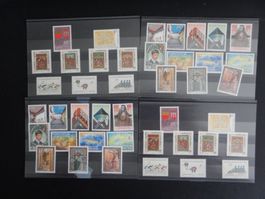 Liechtenstein Lot mit ** Werten 20 Steckkarten III