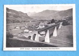 Gstaad - Montreux-Oberland Bahn  - MOB - 1920