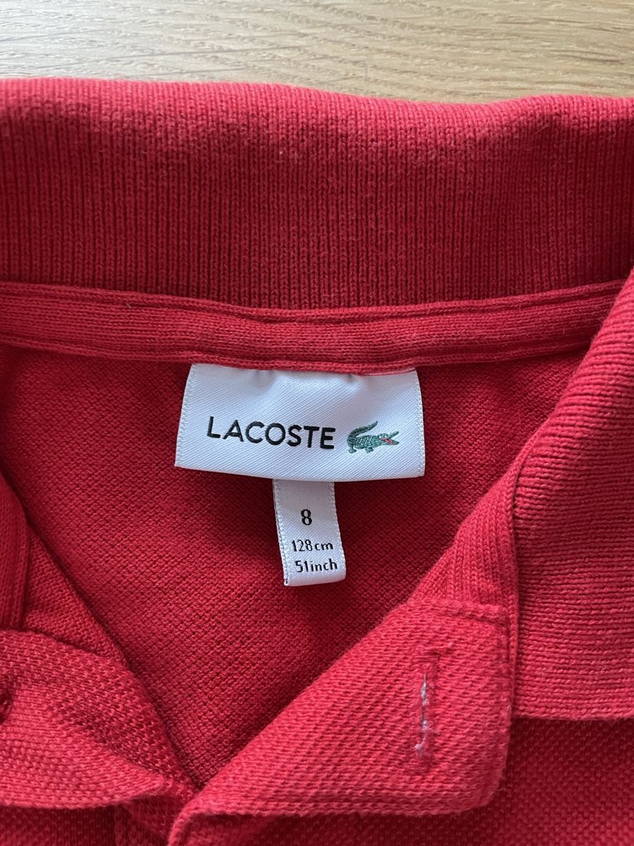 Lacoste Camicie, T-shirt & Polo: Poloshirt Lacoste Junge Grösse 128 – Usato da Büsserach venduto da ncb1980 1