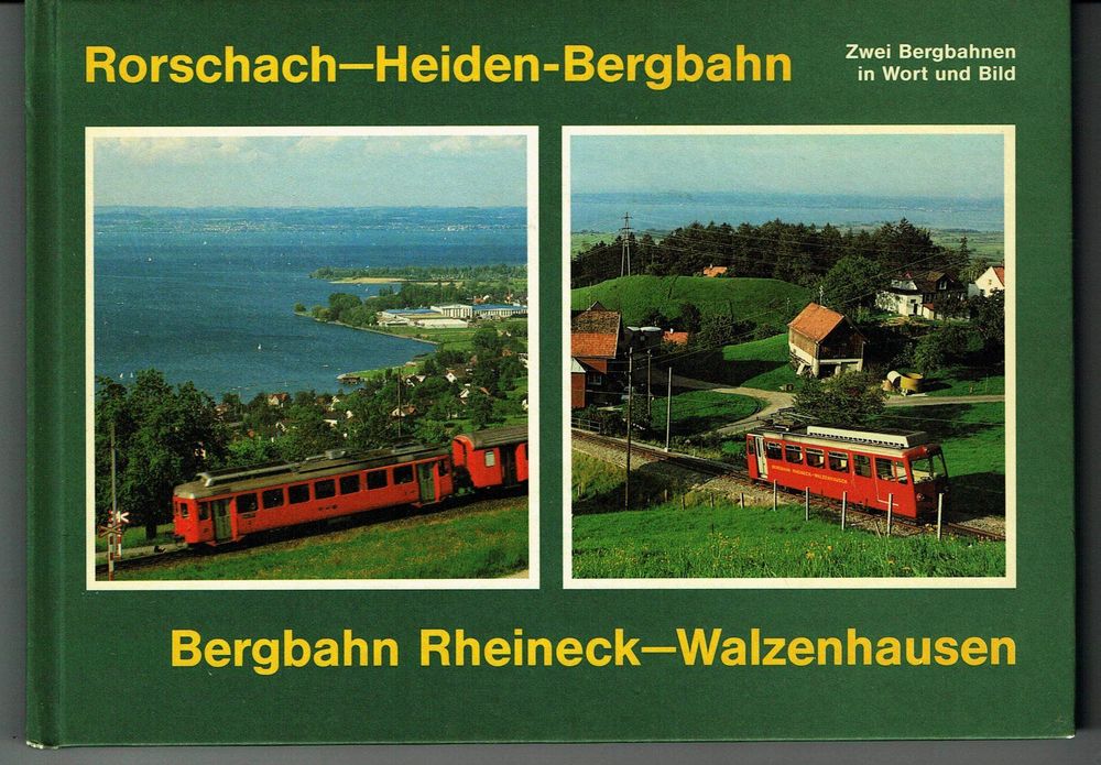 Rorschach-Heiden-Bergbahn - Bergbahn Rheineck-Walzenhausen (Gebraucht ...