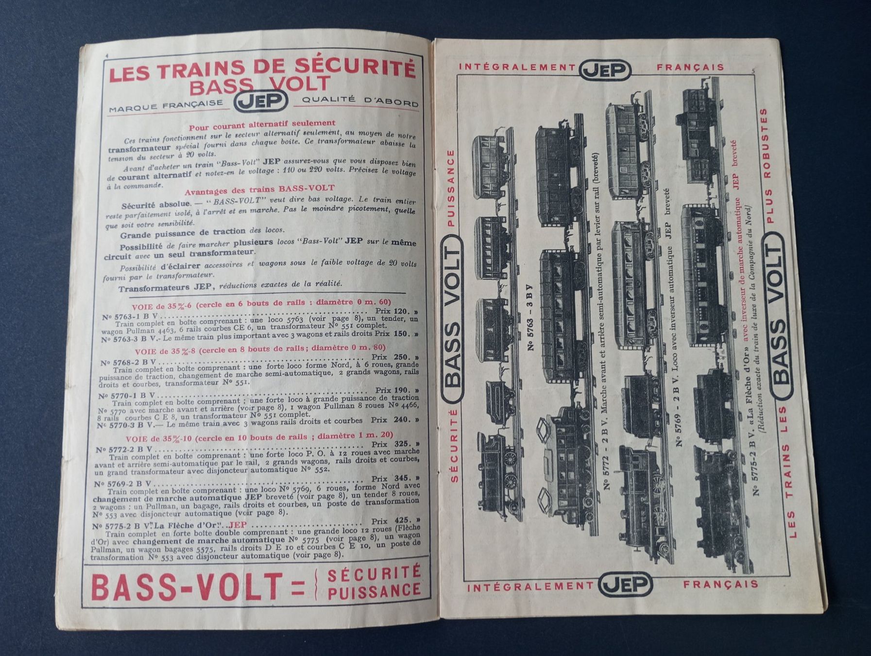Modelleisenbahnen: 3 x catalogues JEP H0/0 – Gebraucht aus Fontaines NE von waterfoot 7