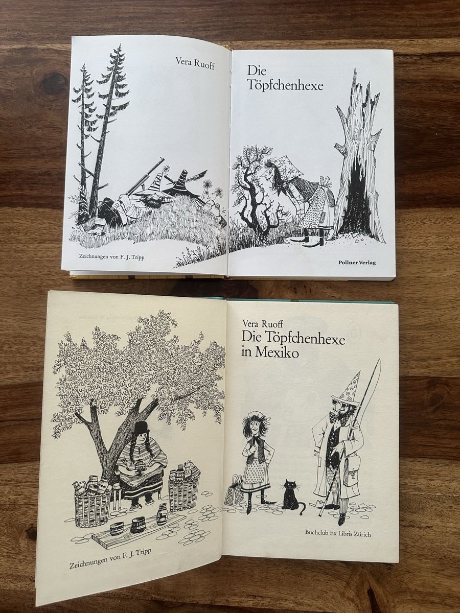 Libri: Vera Ruoff Die Töpfchenhexe 2 Bücher – Usato da Affoltern am Albis venduto da Sveta75 4