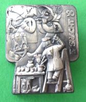 Basler Fasnachtsplakette Silber 1990