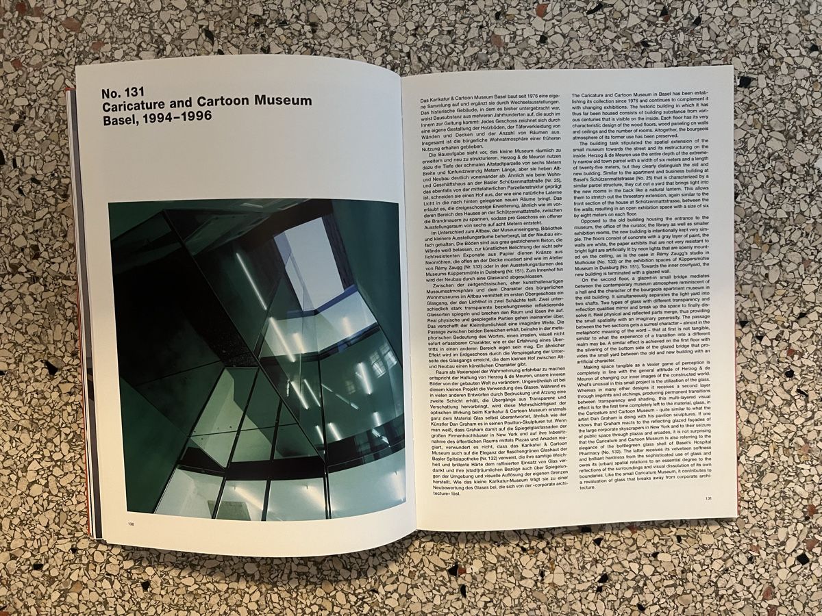 Libri: Architekturbuch - Herzog & de Meuron 1992-1996 – Usato da Zürich venduto da Boodgie 2