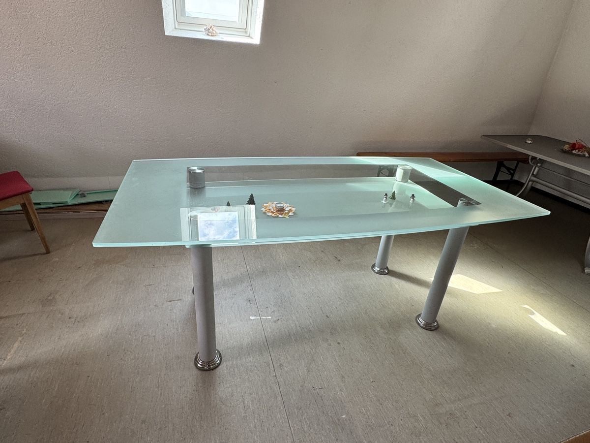 Tavoli: Glastisch gebraucht – Usato da Baar venduto da Anpf