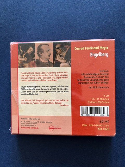 CD: CD Conrad Ferdinand Meyer, Engelberg, Original verpackt – Usato da Bern venduto da oregonzwei 1