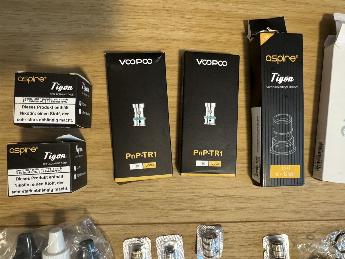 Geekvape Sonstige Tabakwaren: E-Zigaretten Zubehör Joyetech Aspire Voopoo Set – Gebraucht aus Thalwil von han_985b 1
