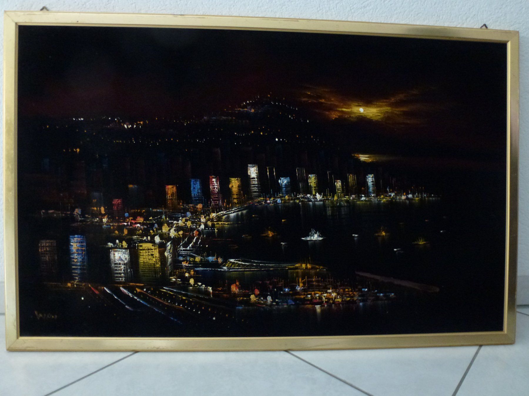 Lavagne: Peinture sur velours – Usato da arconciel venduto da schoulon