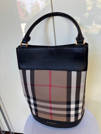 BURBERRY PRORSUM Tasche Canvas / Leder