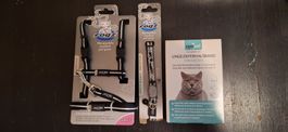Harnais et laisse pour chat Rogz, collier sécurité , neuf