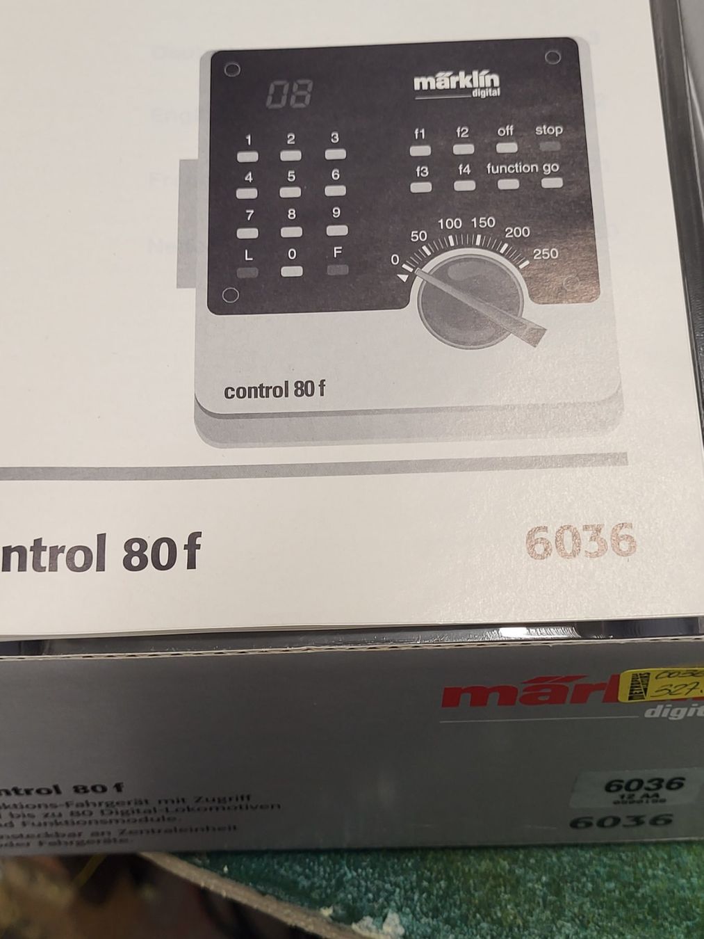 Märklin Trains électriques: Steuergerät Controll 80 f – D'occasion à Andelfingen par Flippi64 1