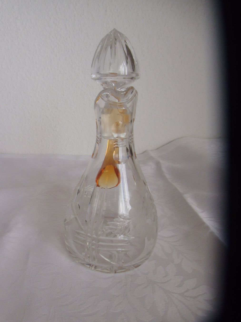 Caraffe: Glas Karaffe Kristallglas Neuwertig – Nuovo (secondo la descrizione) da Walenstadt venduto da Pluisa 1