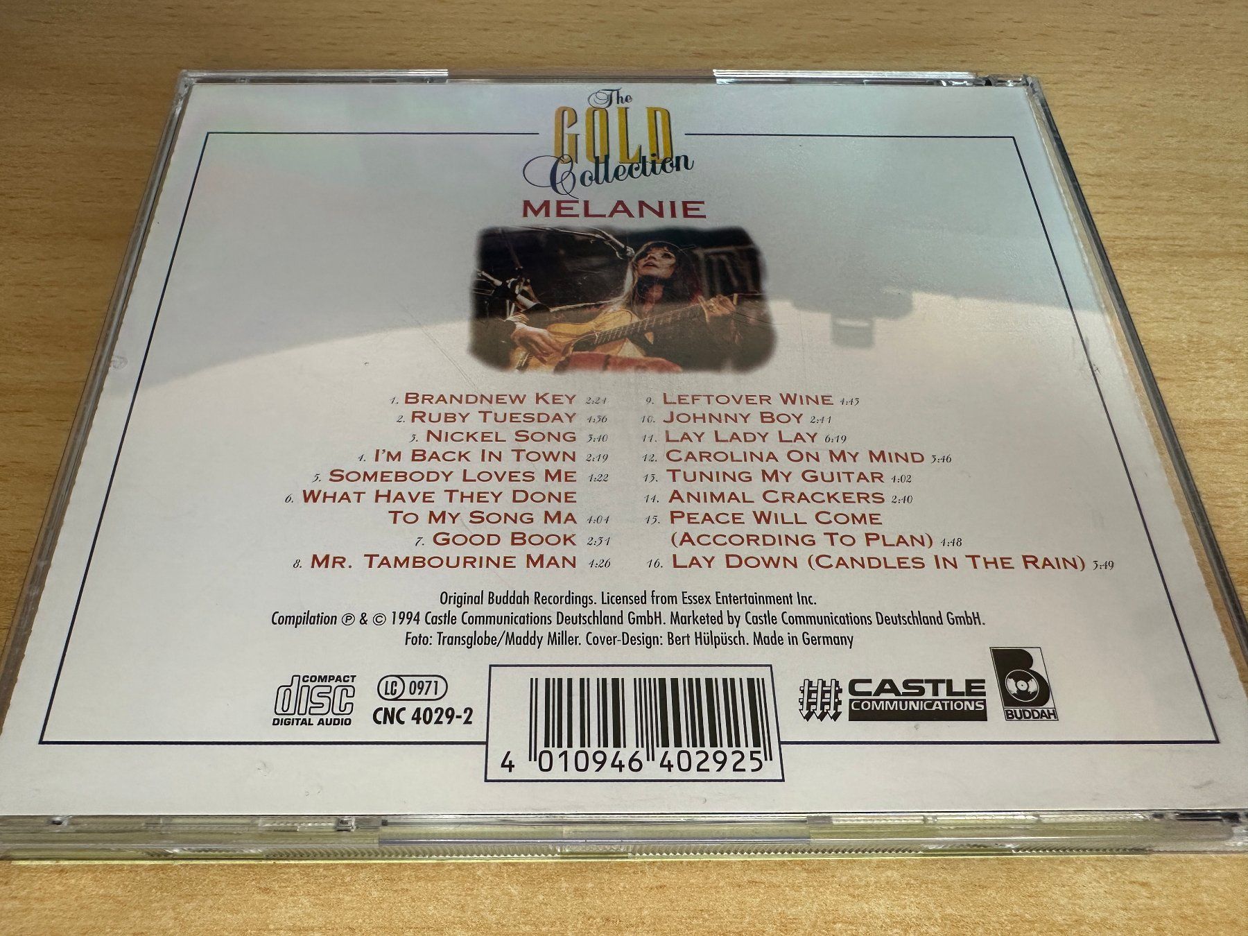 CD: Melanie – The Gold Collection – Usato da Rikon im Tösstal venduto da Alpenmutz 1