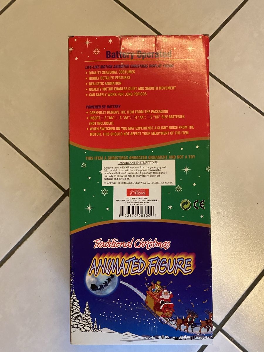 Statuette: Singender Weihnachtsmann / Samichlaus / St. Nikolaus – Usato da Dietlikon venduto da Trukaip 7