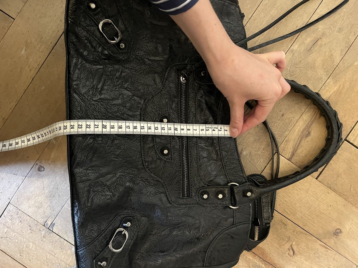 Taschen: Handtasche schwarz Leder , neu – Neu (gemäss Beschreibung) aus Zürich von Melina.A 6