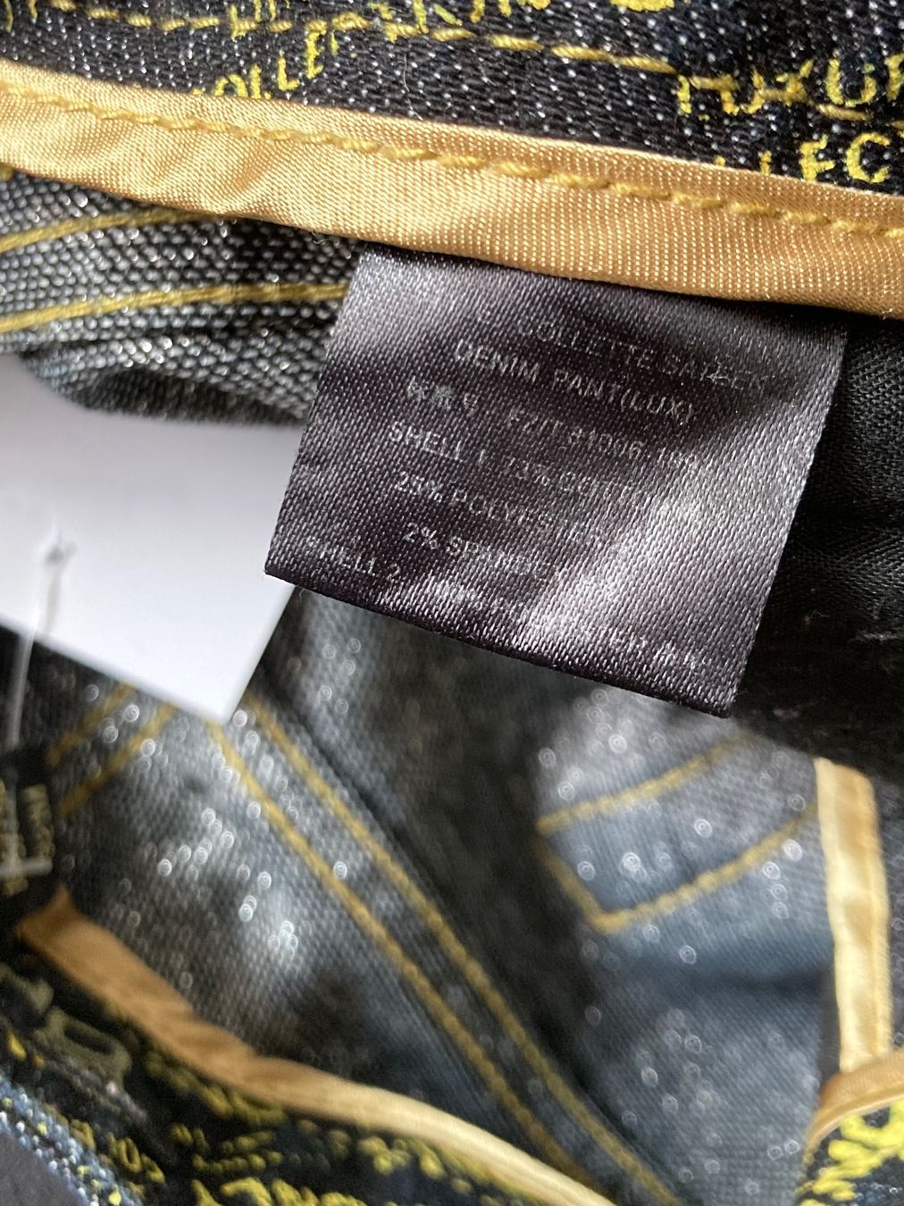 Only Jeans: Only Jeans schwarz/Glitzer – Gebraucht aus Wädenswil von qla76_wh 3
