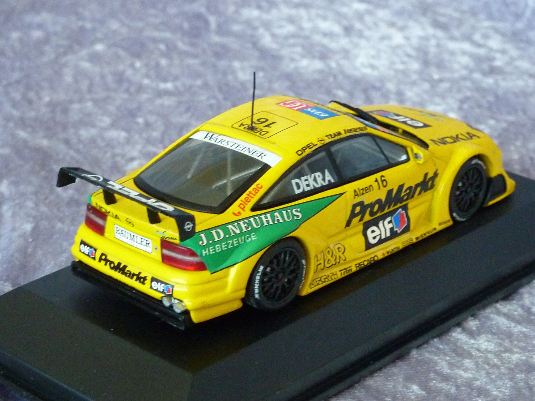Minichamps Modellini d'auto: Opel Calibra #16 DTM 1996  1:43 – Nuovo e nell'imballaggio originale da Dürrenäsch venduto da modellautos4you 5