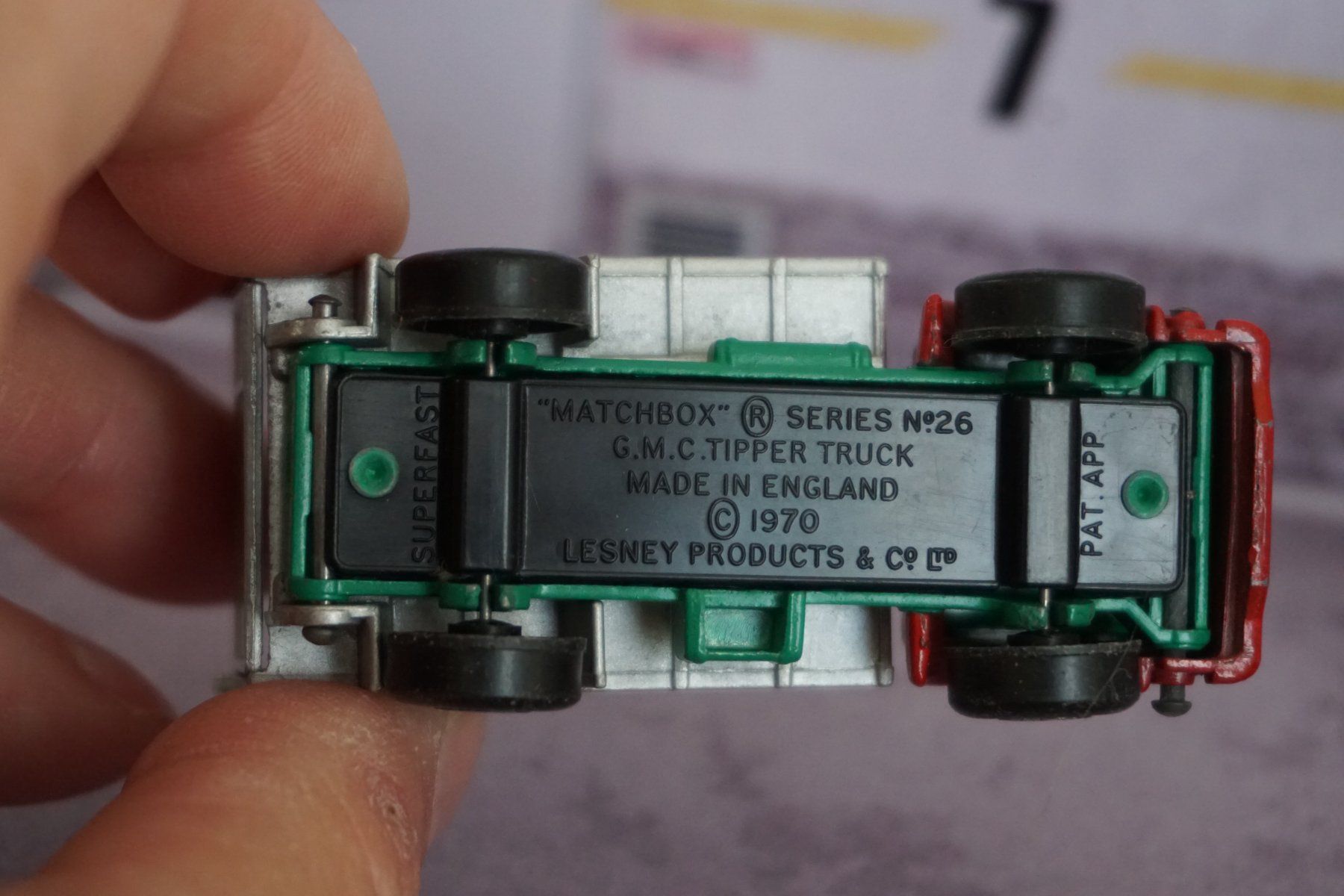Matchbox Modellautos: Matchbox GMC LKW Kipper ALT TOP !!!!!!!!! – Gebraucht aus Reiden von Doppeldecker69 6