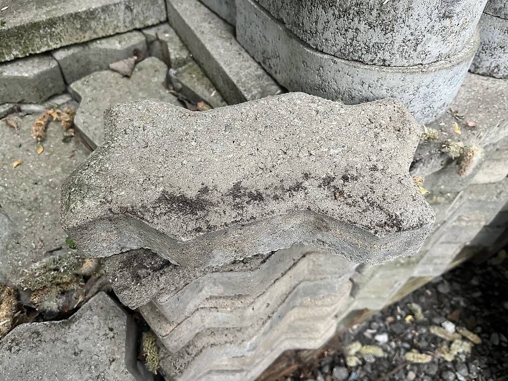 Steine & Dachziegeln: Gartensteine – Gebraucht aus Bad Ragaz von 7205