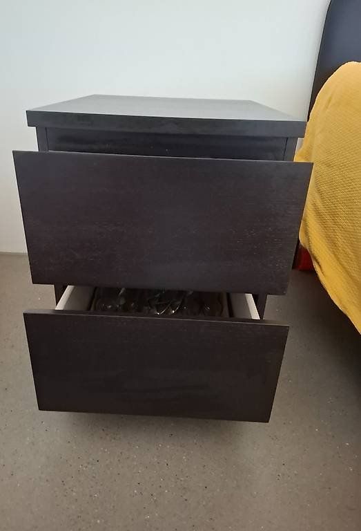 Ikea Nachttische: Nachttisch Malm IKEA – Gebraucht aus Wiler b. Seedorf von hugi83 1