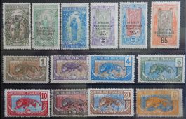 Mittelkongo Franz. ex. Kat. 1-45 */(*)/gest. 1907/25