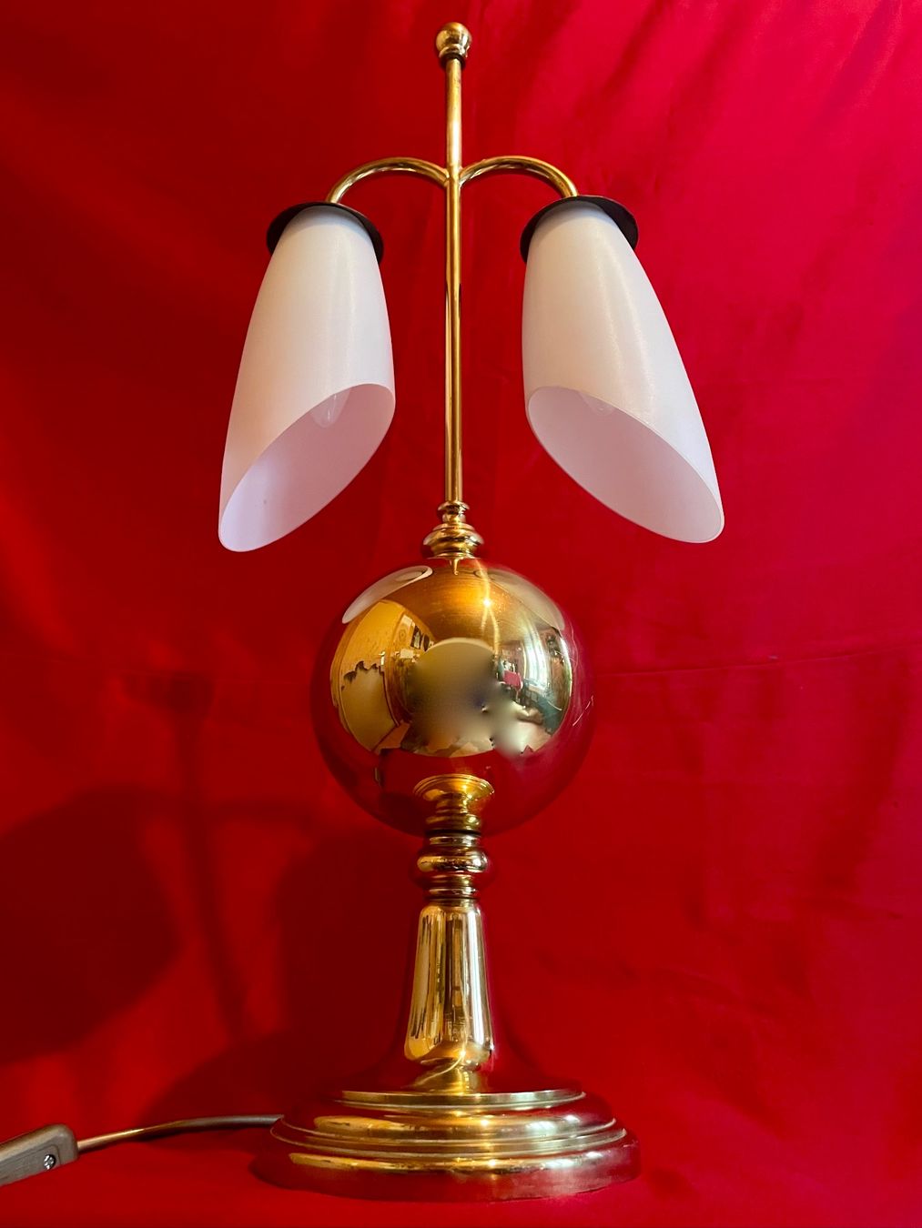 Lampade: Lampe Italienne, Art Déco, année 50 – Usato da Prez vers Siviriez venduto da Mistinguette 1