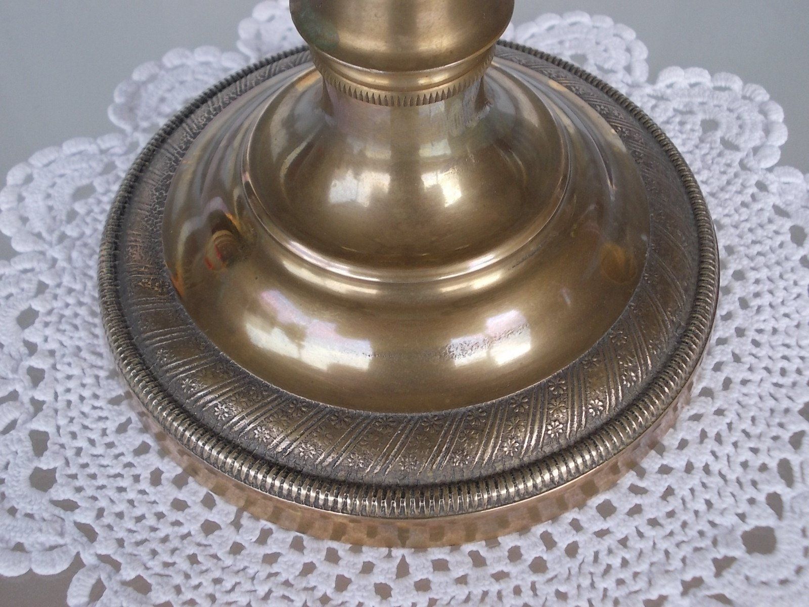 Portacandele: 34cm Empire-Stil Prunk Messing Kerzenständer 5flammig 2280gr – Usato da Ostermundigen venduto da eschbe 5