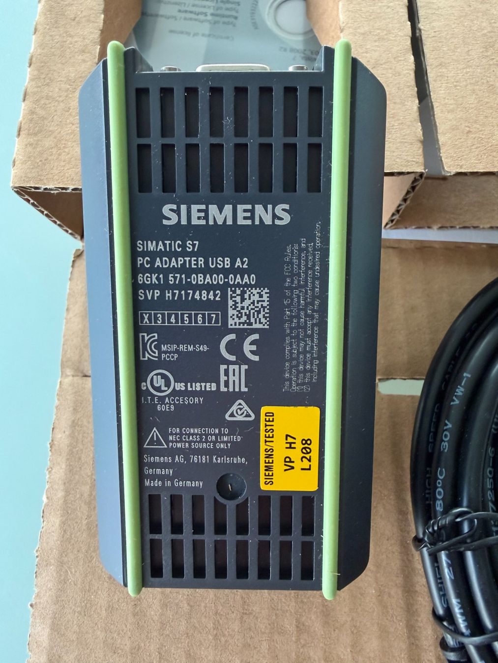 Siemens Componenti elettronici: Simatic Profinet USB PC Adapter A2 – Nuovo (secondo la descrizione) da Eschenbach LU venduto da ont_6hmh 1