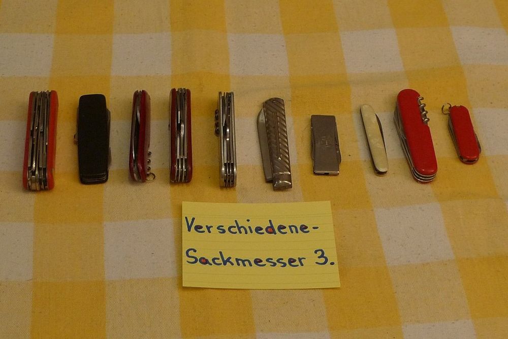Coltelli tascabile: Verschiedene-Sackmesser 3. – Usato da Bern venduto da bn1640 2