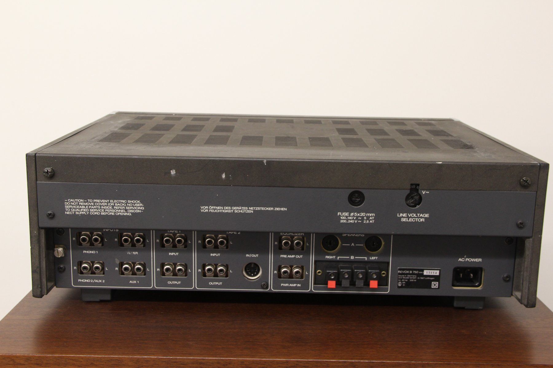 Revox Amplificatori: Revox B750 MK II – Usato da Dittingen venduto da C-Zero1-E 3