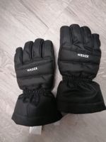 Skihandschuhe schwarz für 10-jährige