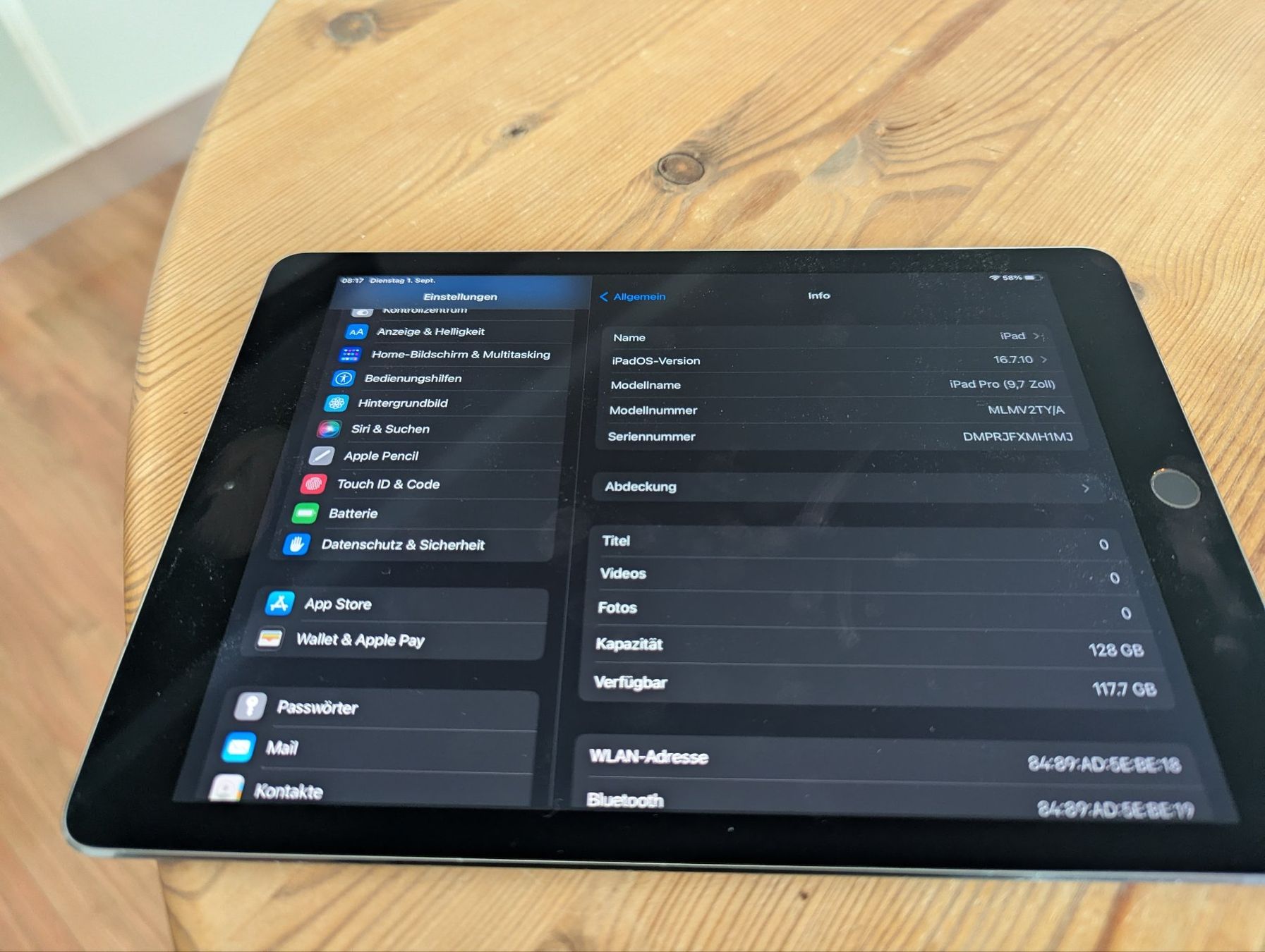 Apple Tablet PC: iPad Pro 9.7" – Usato da Ennenda venduto da moritzschiesser