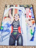 Nicola Spirig - Autogramm auf Foto