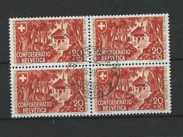 CH PRO PATRIA 1941 GEST. 25.7.41 VIERER BLOCK