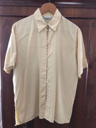 Einhorn - Bluse in sanftem gelb
